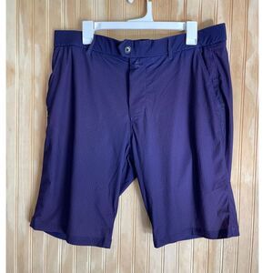 Greyson golf performance shorts outdoor sports purple men 35